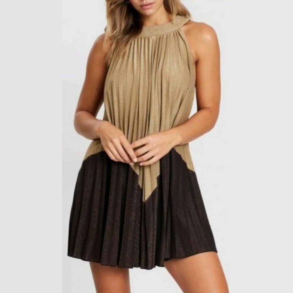 FREE PEOPLE Jewel Neckline Mini Dress - Picture 6 of 8